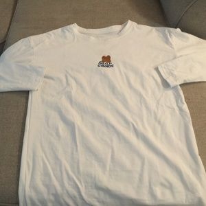 TEDDY BEAR white crew neck shirt